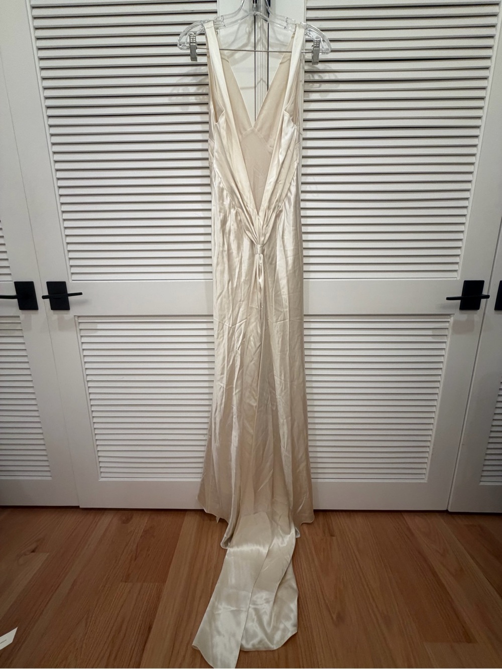 NWT Reformation Margot Silk Dress Ivory Size 6 Bridal Wedding Gown - Picture 6 of 7
